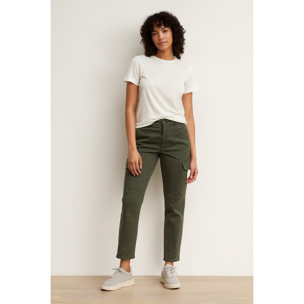 Joie Women's Olive Green Utility‎ Cargo Pants - Size 8
